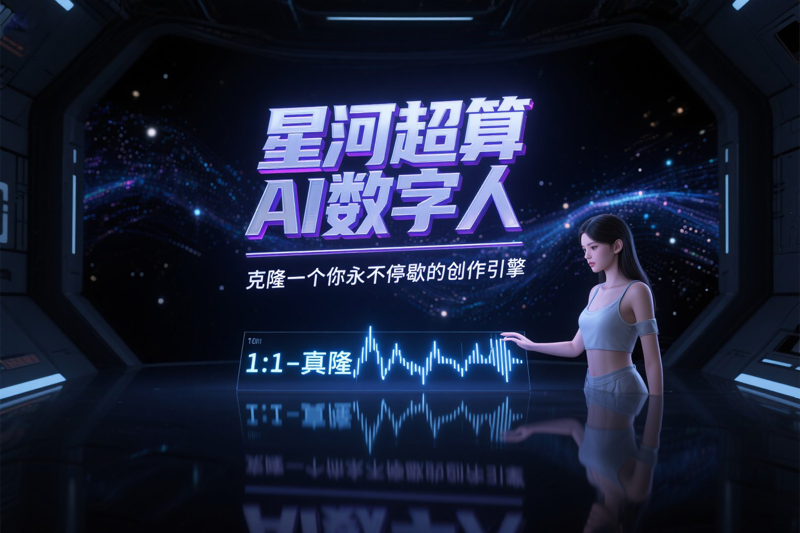 星河超算 AI 数字人:开启内容创作新时代
